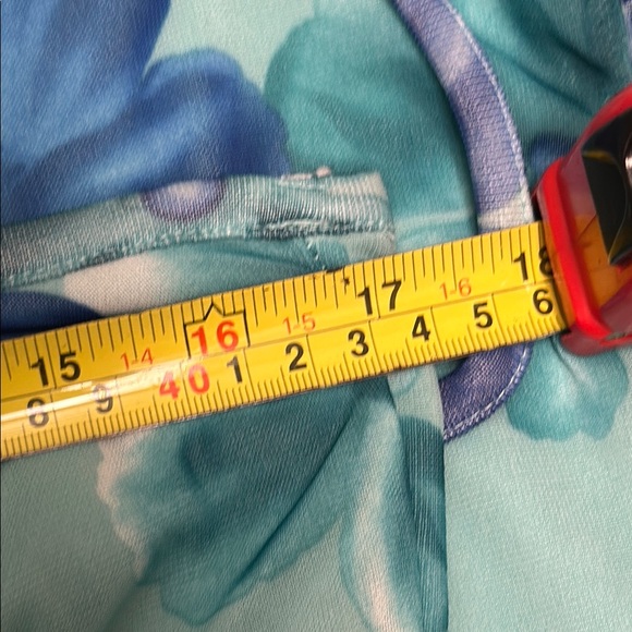 Xhilaration Sun‎ Dress Vintage Y2K HAWAIIAN Mini Tropical Beach Coastal Floral - Picture 5 of 6